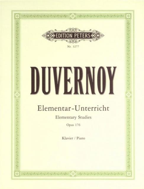 Duvernoy - Elementary Studies Op 176