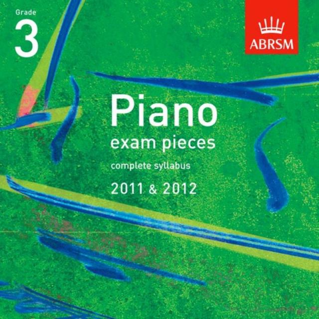 A B Pno Examination Pieces 2011-2012 Gr 3 Cd