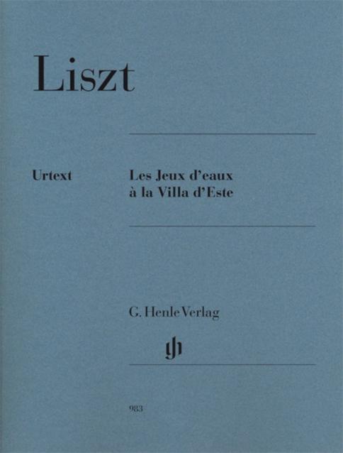 Liszt - Les Jeux Deau A La Villa Deste Urtext