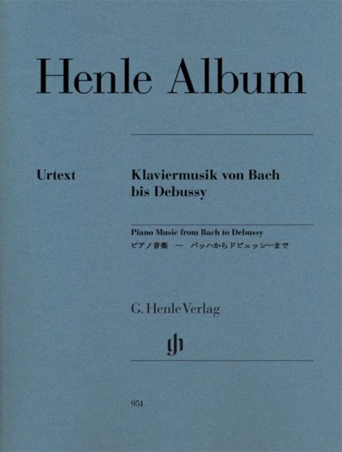 Henle Album Piano Music From Bach To Debussy