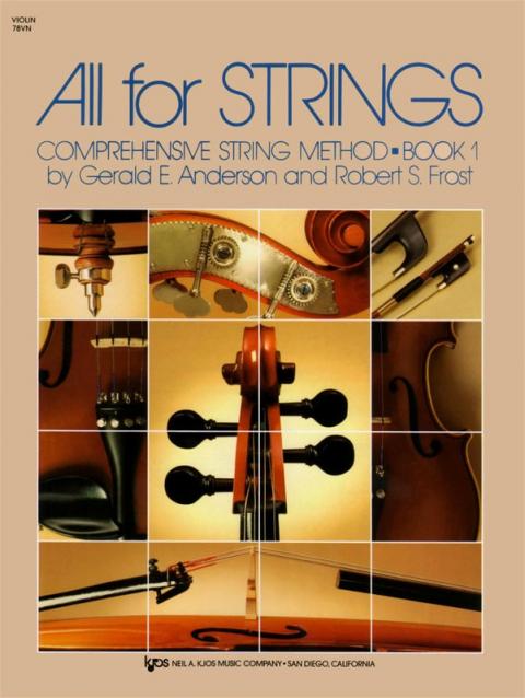 ALL FOR STRINGS BK 1 VIOLIN