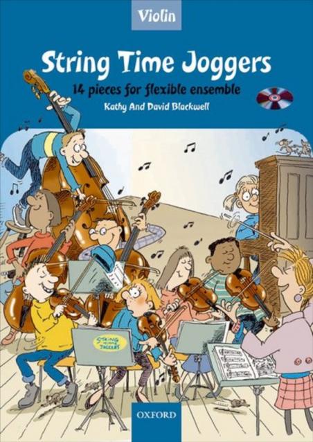 STRING TIME JOGGERS VIOLIN BK/CD