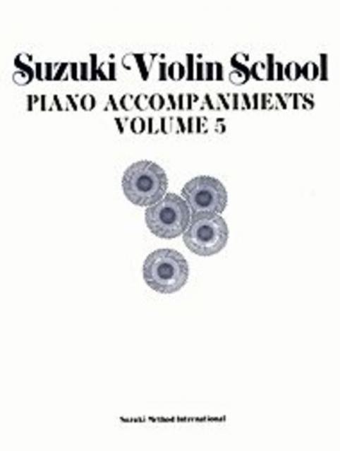 Suzuki Violin School Bk 5 Pno Acc