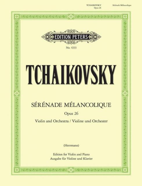 Tchaikovsky - Serenade Melancolique Op 26 Violin/piano