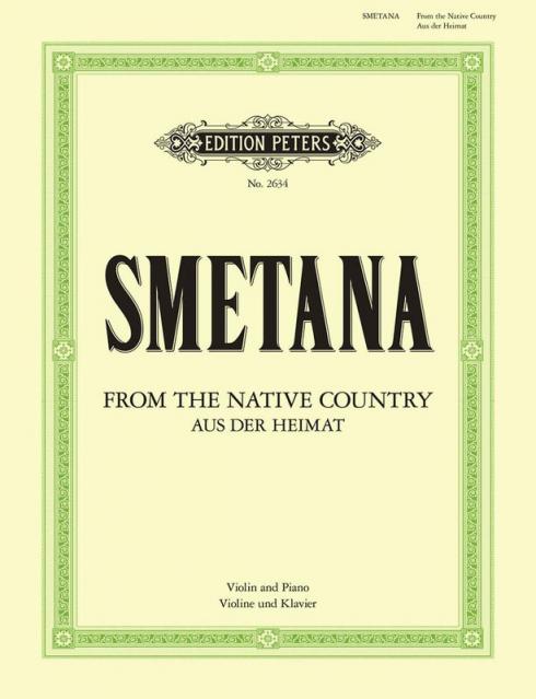 Smetana - From My Native Country Violin/piano