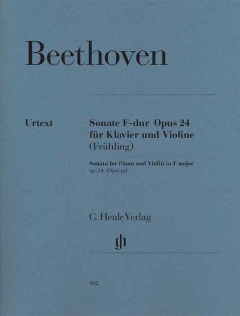 Beethoven - Sonata Op 24 F Violin/piano Spring Sonata