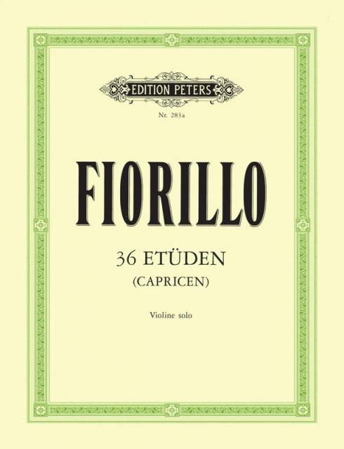 Fiorillo - 36 Etudes (caprices) Violin Solo