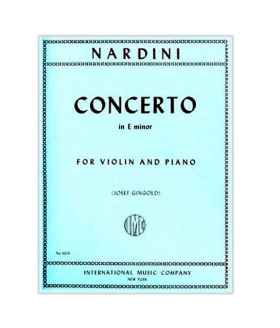 Concerto E Min Vln Pno