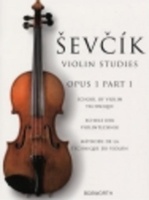 School Of Violin Technic Op 1 Part 1 New Ed