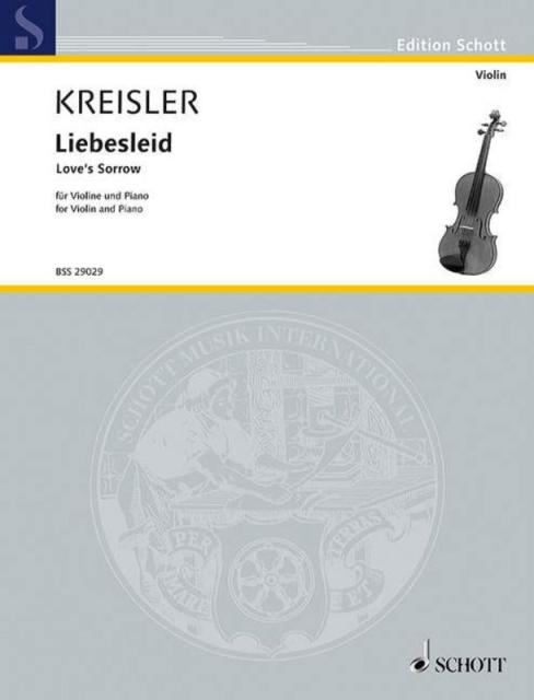 Kreisler - Liebesleid Violin/piano