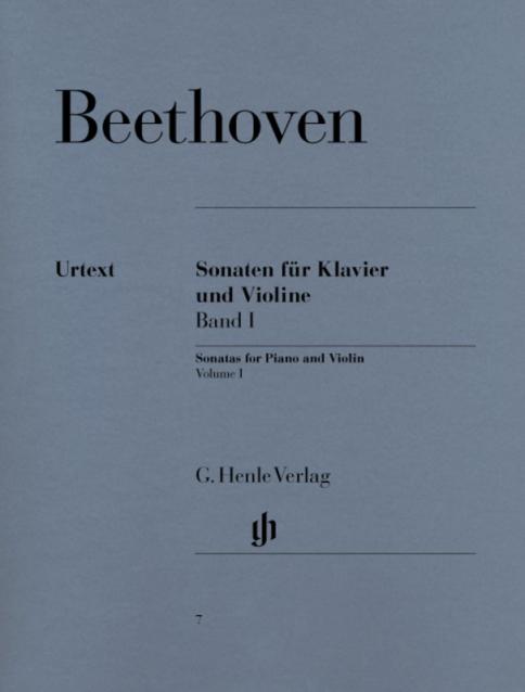 BEETHOVEN - SONATAS BK 1 VIOLIN/PIANO