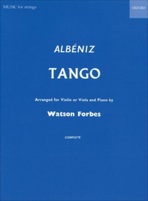 Tango Arr Forbes Violin (or Viola) And Piano