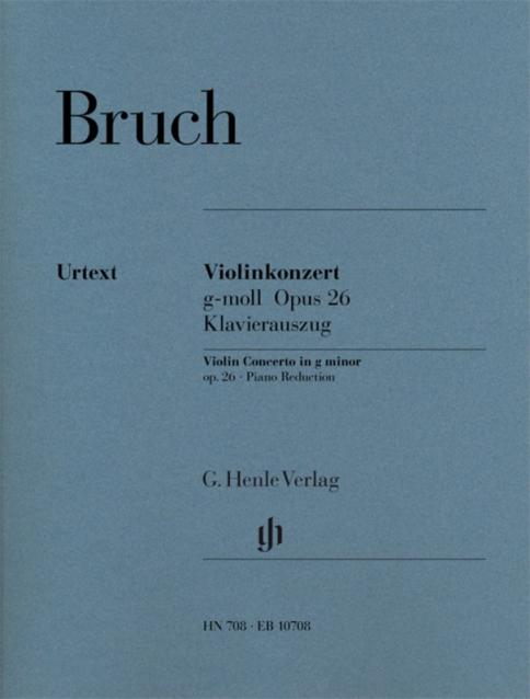 Bruch - Concerto No 1 G Min Op 26 Violin/piano