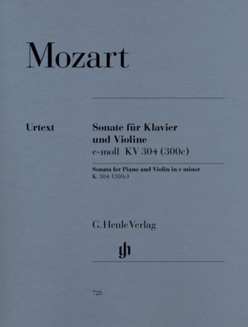 Violin Sonata E Min K 304