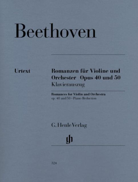 Beethoven - 2 Romances Op 40 G Op 50 F Violin/piano