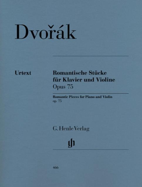 Dvorak - Romantic Pieces Op 75 Violin/piano