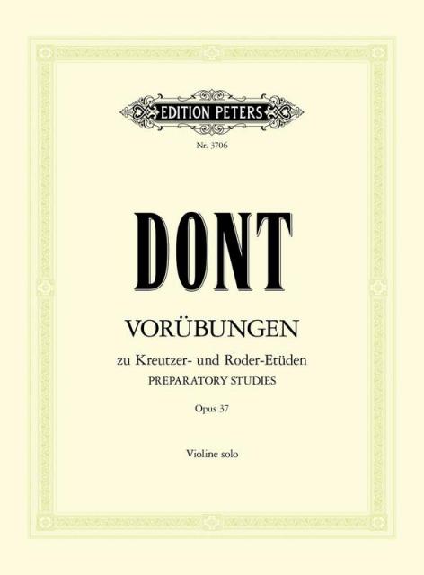 Dont - 24 Exercises Op 37 Violin Ed Sitt