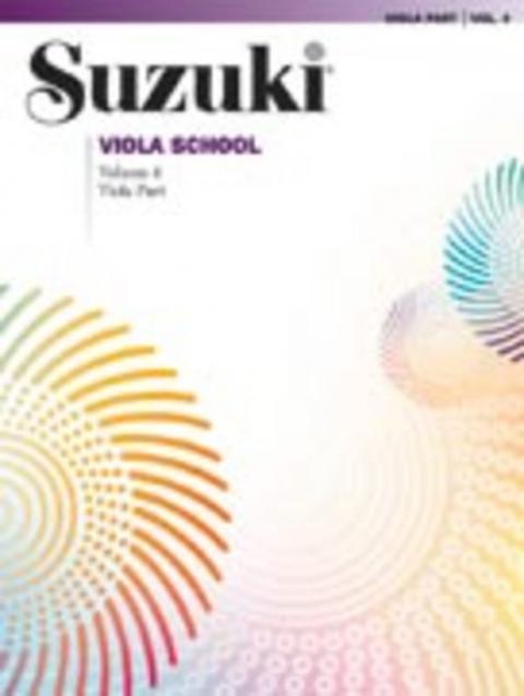 SUZUKI VIOLA SCHOOL VOL 4 VIOLA PART