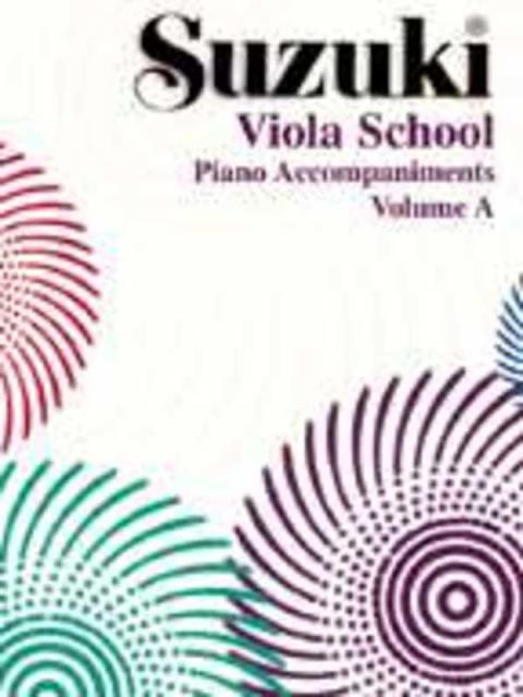 Suzuki Viola School Bk A Pno Acc Bk 1 And 2