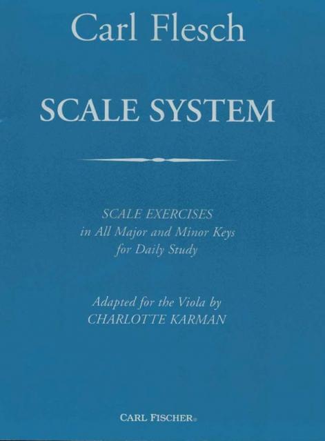 Flesch - Scale System For Viola