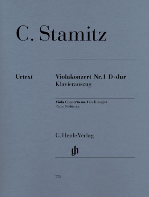 Stamitz - Concerto No 1 D Viola/piano