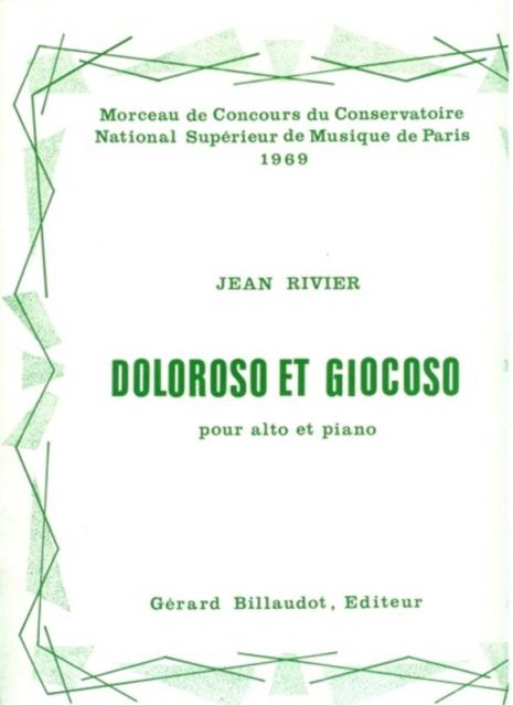 Doloroso Et Giocoso Viola/piano