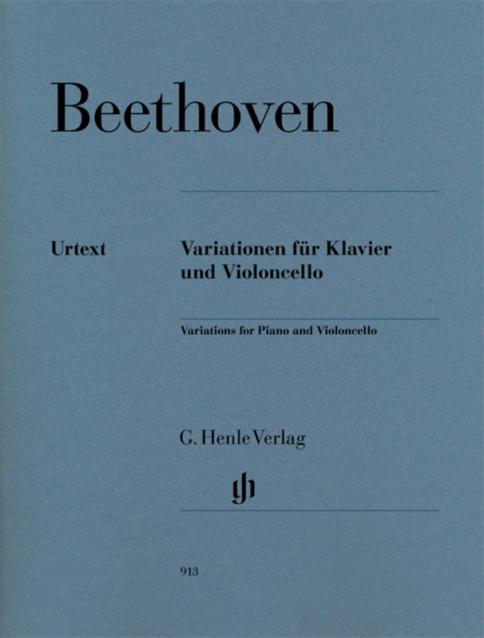 Beethoven - Variations Complete Cello/piano