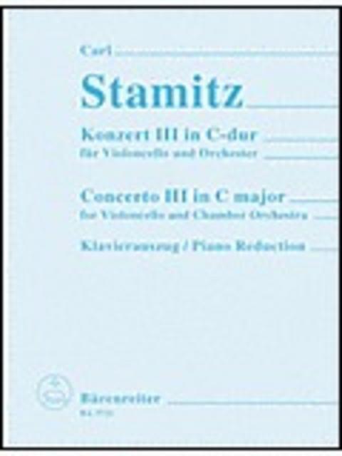 Stamitz - Concerto No 3 In C Cello/piano