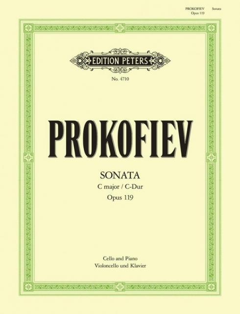 Prokofieff - Sonata C Op 119 Cello/piano