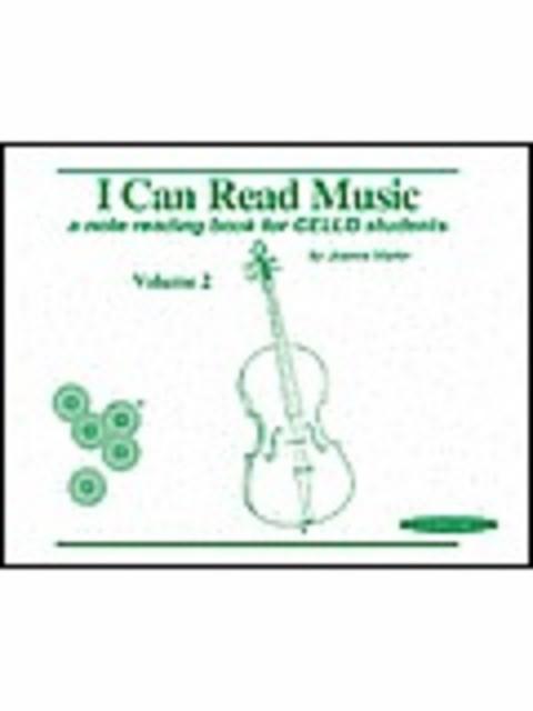 I CAN READ MUSIC VOL 2 CELLO