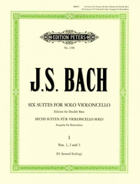 BACH - CELLO SUITES NOS 1-3 ARR FOR DOUBLE BASS