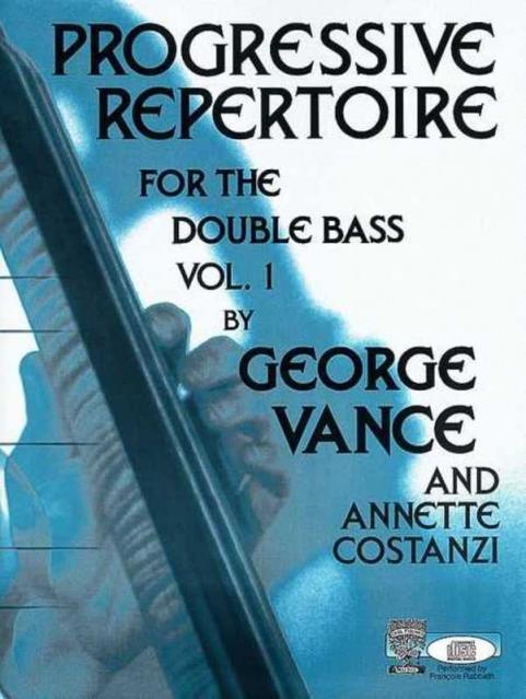 PROGRESSIVE REPERTOIRE FOR DOUBLE BASS BK 1 BK/OLA