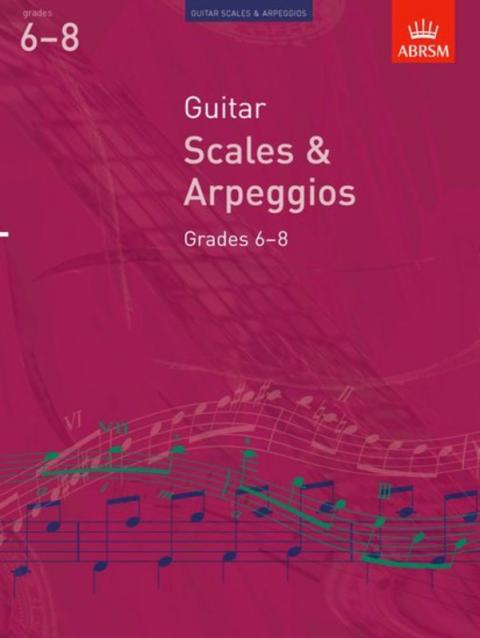 A B Gtr Scales And Arpeggios Gr 6-8 From 2009