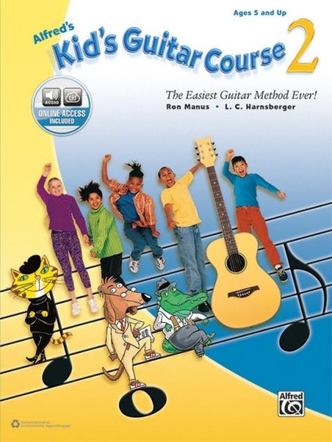 ALFREDS KIDS GUITAR COURSE 2 BK/OLA