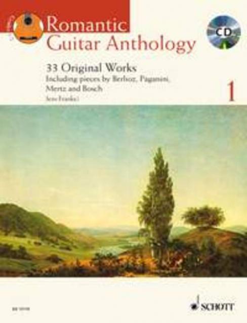 Romantic Guitar Anthology Bk 1 Bk/cd Gtr