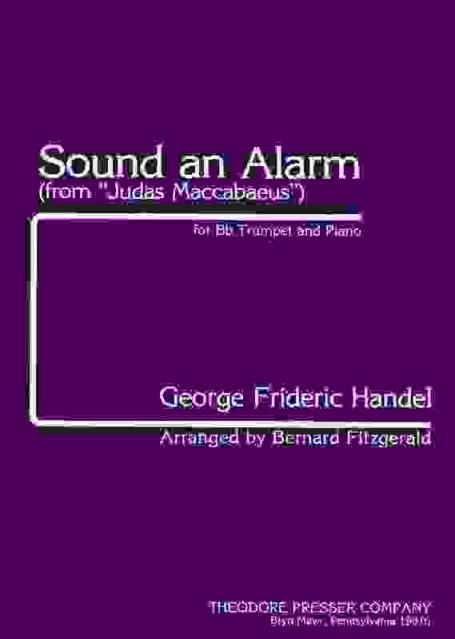 Handel - Sound An Alarm Trumpet/piano