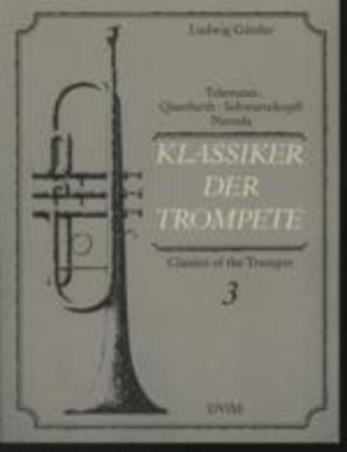 Klassiker Der Trompete Bk 3 Trumpet/piano Ed Guttler