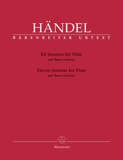 HANDEL - 11 FLUTE SONATAS COMPLETE FLUTE/PIANO