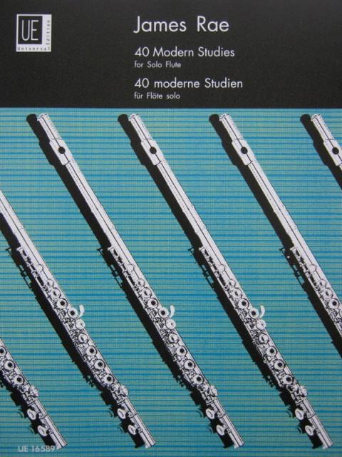 RAE - 40 MODERN STUDIES SOLO FLUTE