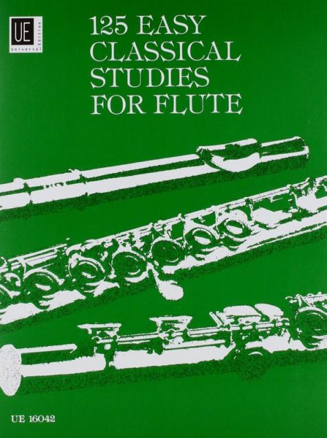 125 EASY CLASSICAL STUDIES FOR FLUTE