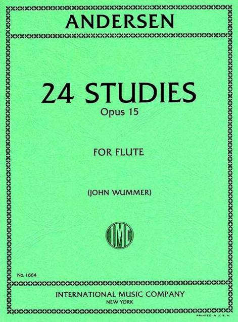 Andersen - 24 Studies Op 15 Flute