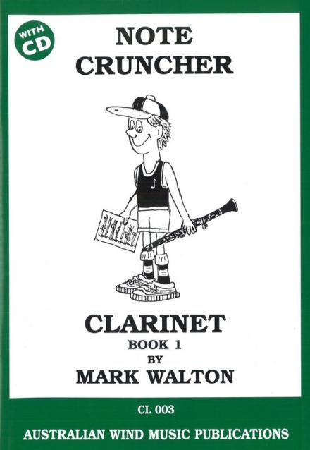 Note Cruncher Clarinet Bk 1 Bk/cd