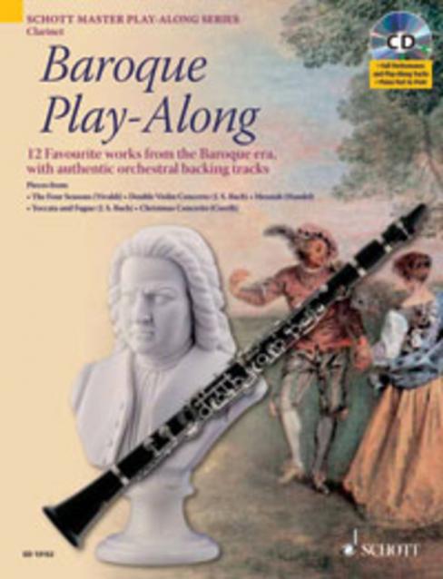 Baroque Play Along Clarinet Bk/cd