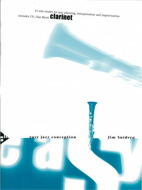 EASY JAZZ CONCEPTION CLARINET BK/CD