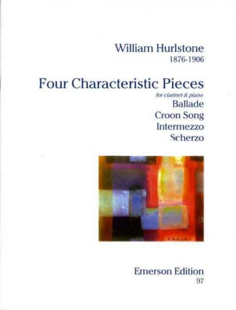 Characteristic Pieces 4 Clarinet/piano