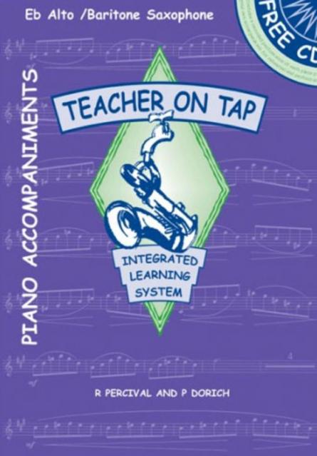 TEACHER ON TAP SAXOPHONE BK 2 E FLAT ALTO BK/CD