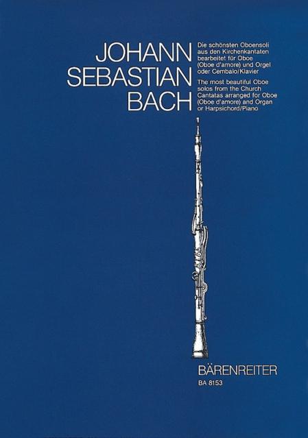 Bach - Most Beautiful Solos Church Cantatas Oboe/piano