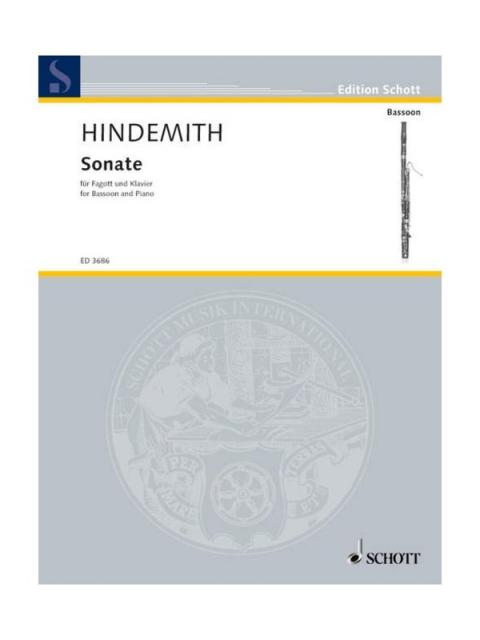 Hindemith - Sonata 1938 Bassoon/piano