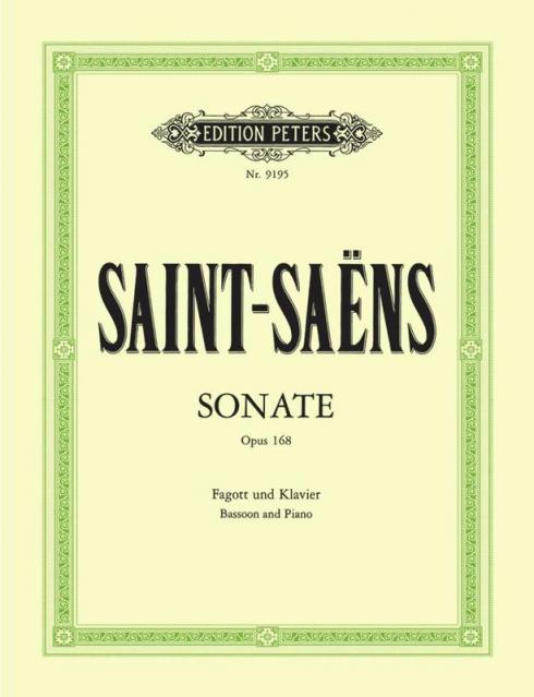 Saint-saens - Sonata Op 168 Bassoon/piano