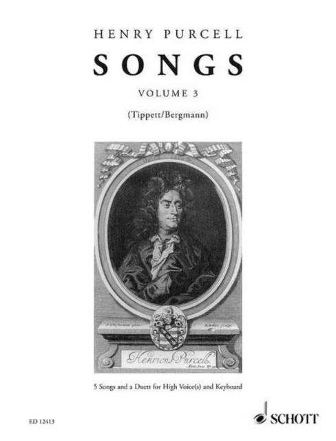 Henry Purcell Songs Bk 3 High Voice & Pno